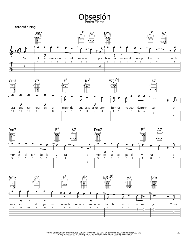 Obsesion (arr. Philip Jackson)