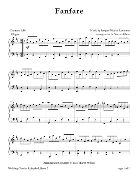 Fanfare (arr. Sharon Wilson)