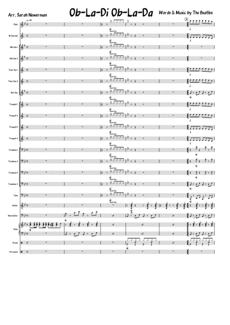 Ob-la-di, Ob-la-da (arr. Sarah Newman)