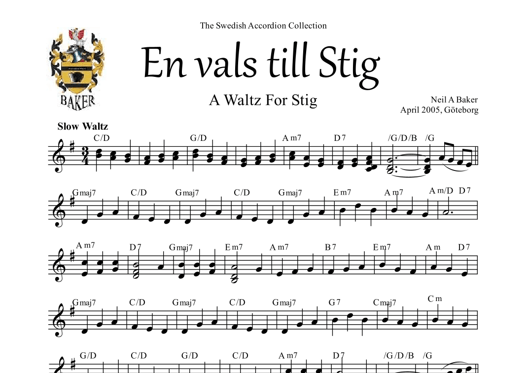 A Waltz For Stig