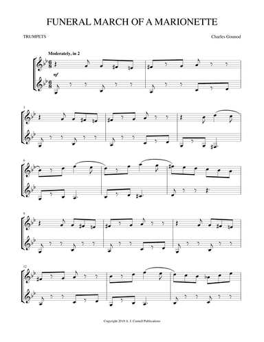 Funeral March of a Marionette (arr. Mark Phillips)