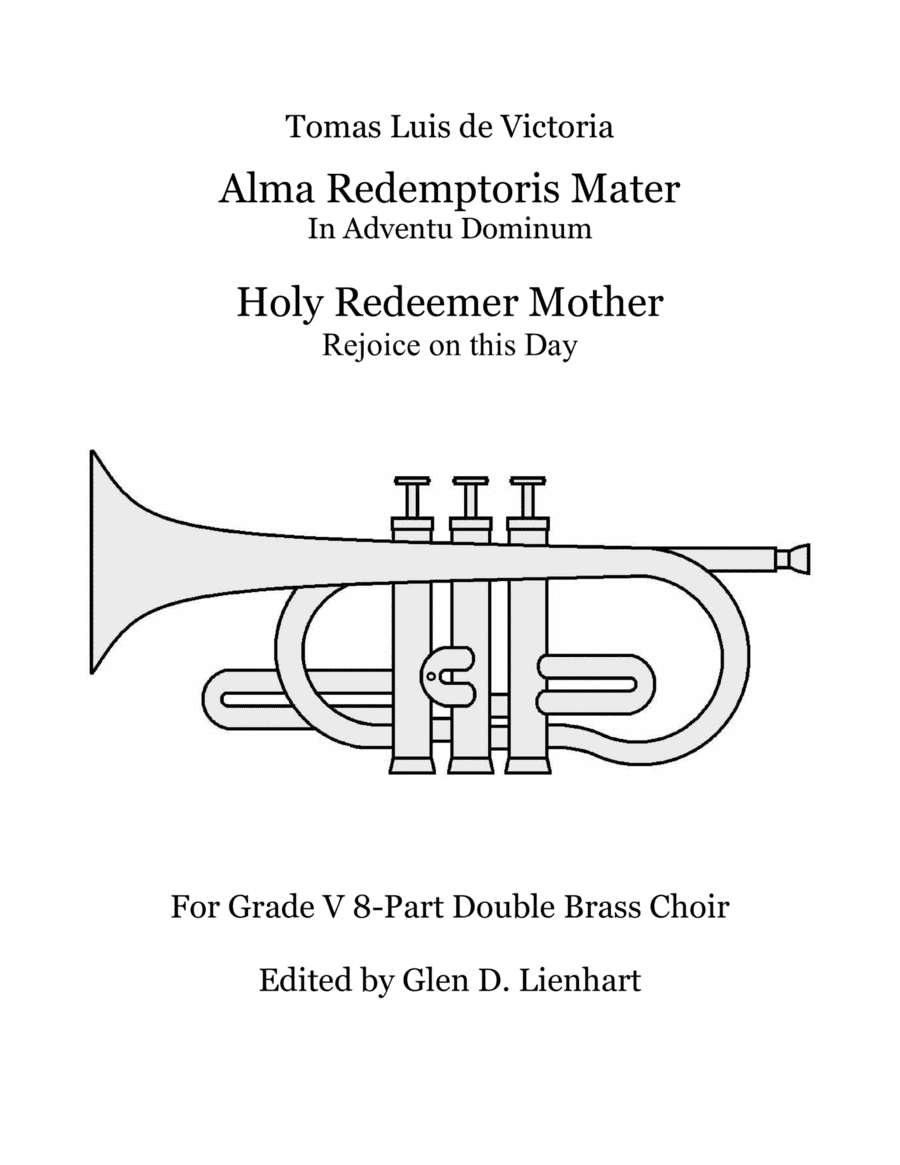 Alma Redemptoris Mater (arr. Glen D. Lienhart)