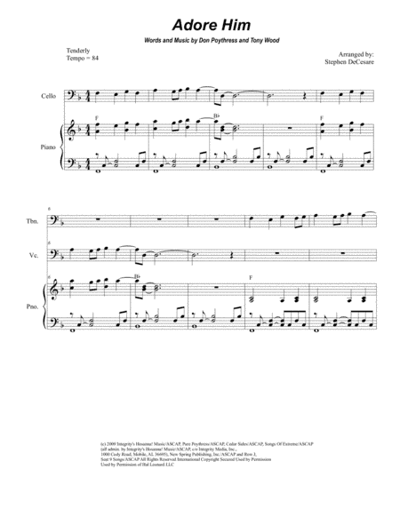 Adore Him (arr. Stephen DeCesare)