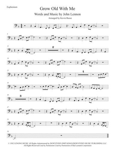 Grow Old With Me (arr. Kevin Busse)