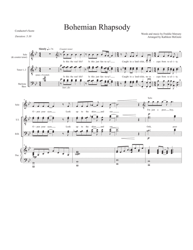 Bohemian Rhapsody (arr. Kathleen McGuire)