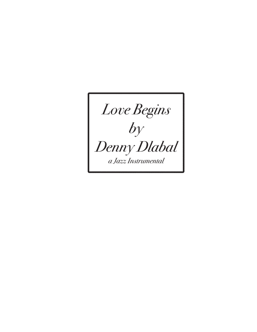 Love Begins