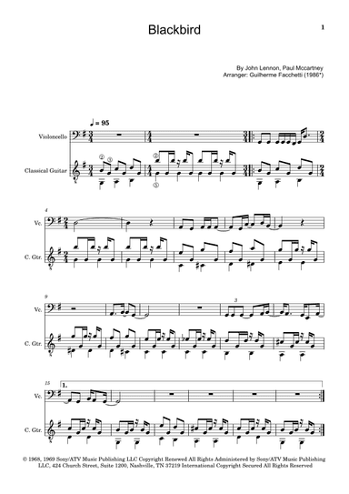 Blackbird (arr. Guilherme Facchetti)