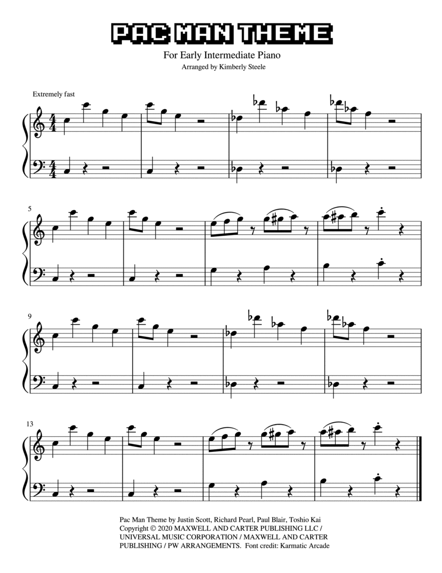 Pac Man (arr. Kimberly Steele)