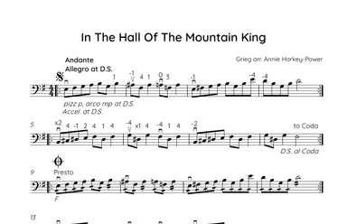 In the Hall of the Mountain King (arr. Annie Harkey-Power)