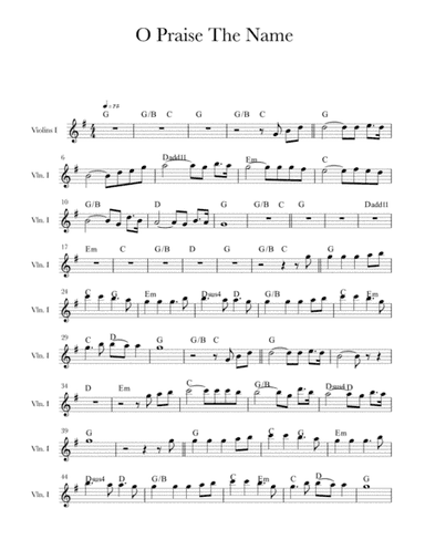 O Praise The Name (anastasis) (arr. S McLoughlin)