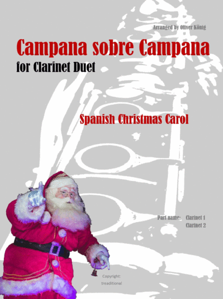 Campana sobre Campana for 2 Clarinets (arr. Oliver König)