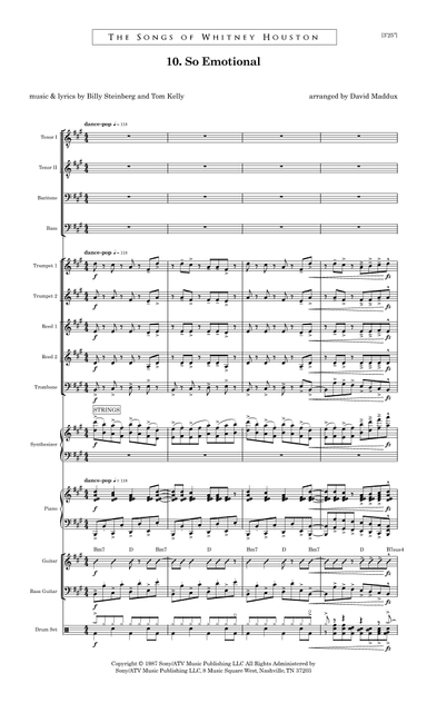 So Emotional (arr. David Maddux)