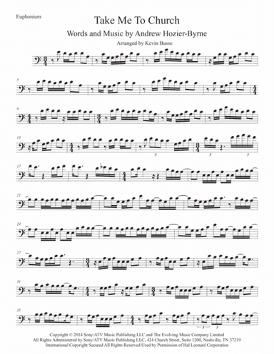Take Me To Church (arr. Kevin Busse)