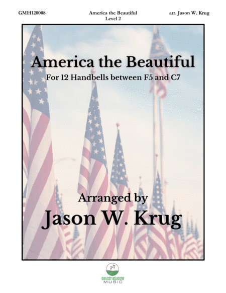 America the Beautiful for 12 Handbells (arr. Jason W. Krug)