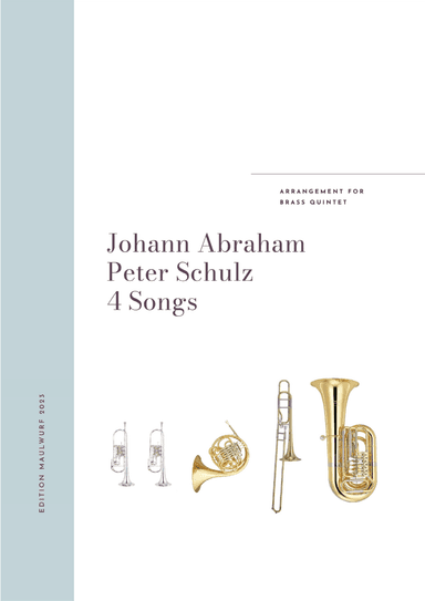 4 Songs (arr. Edition Maulwurf)