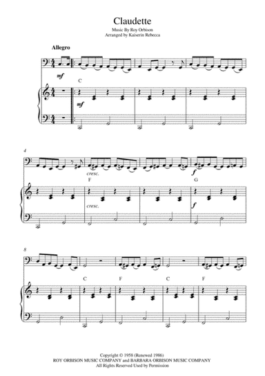 Claudette (arr. Kaiserin Rebecca)