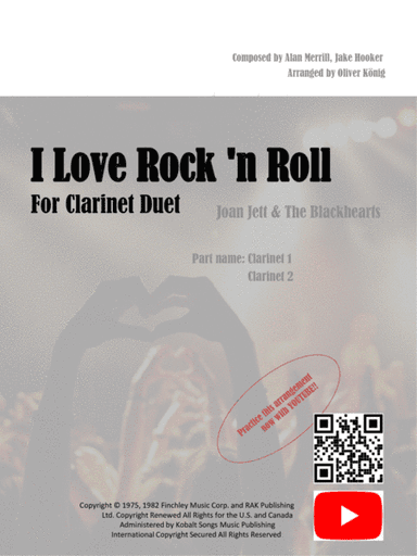 I Love Rock 'n Roll (arr. Oliver König)