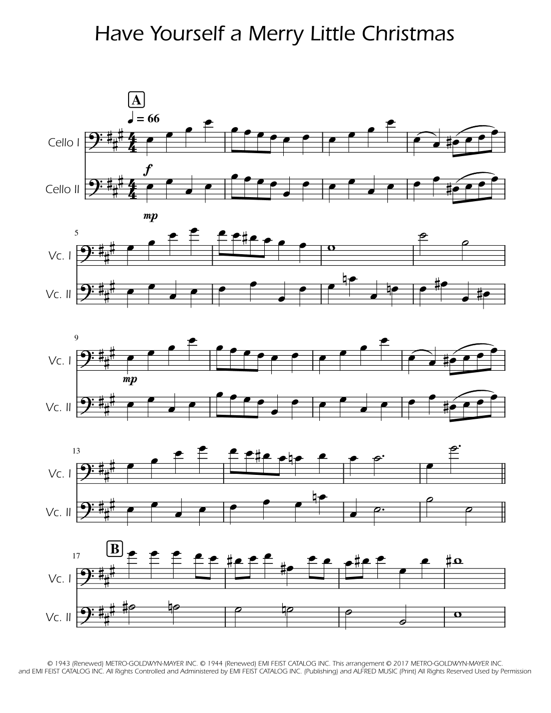 Have Yourself A Merry Little Christmas (arr. Ygor Nunes)