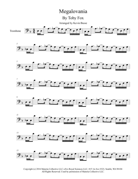 MEGALOVANIA (from Undertale) (arr. Kevin Busse)
