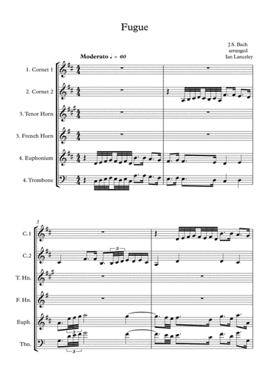 Bach Fugue (arr. Ian Lanceley)
