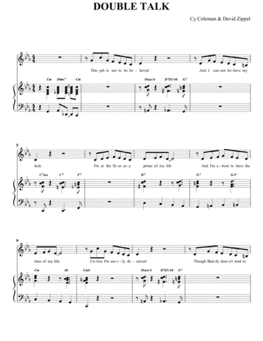 Double Talk Walk (arr. JNWillMusic)