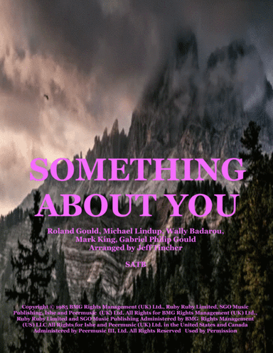 Something About You (arr. Jeff Tincher)