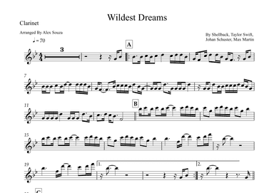 Wildest Dreams (arr. Alex Souza)