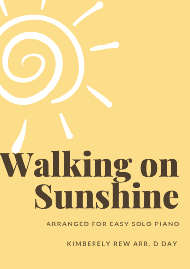 Walking On Sunshine (arr. Darren Day)