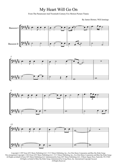 My Heart Will Go On (love Theme From 'titanic') (arr. Karen Gueiros)