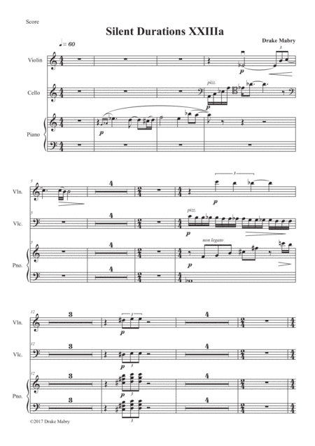 Silent Durations XXIIIa (a Zen experience)