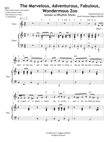 The Marvelous, Adventurous, Fabulous, Wondermous Zoo