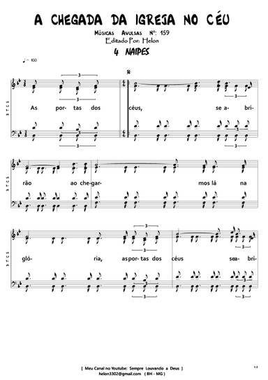 A Chegada da Igreja no Céu