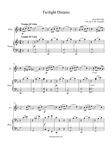 Twilight Dreams (arr. Nick Lacanski)