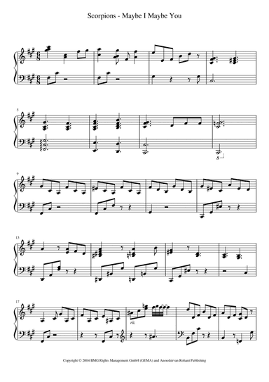 Maybe I Maybe You (arr. Vladyslav Penionzhko)