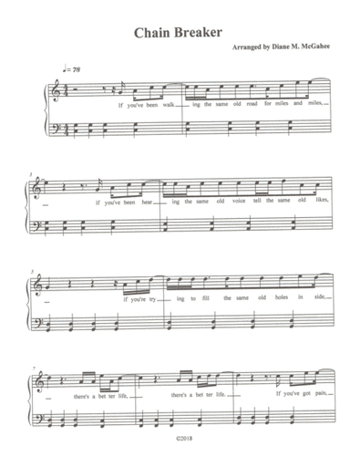 Chain Breaker (arr. Diane M. McGahee)