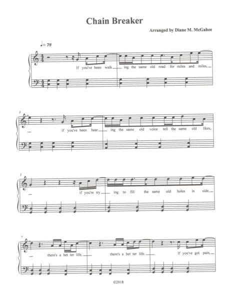 Chain Breaker (arr. Diane M. McGahee)