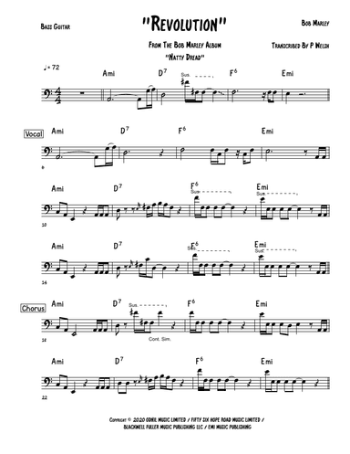 Revolution (arr. Accubass)