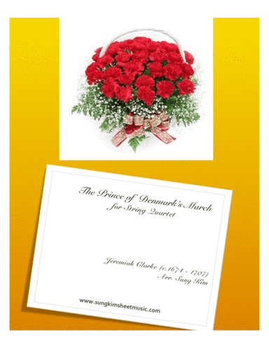The Prince of Denmark's March for String Quartet [Best for Wedding] (arr. Sung Kim)