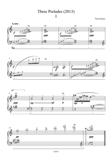 Three Preludes