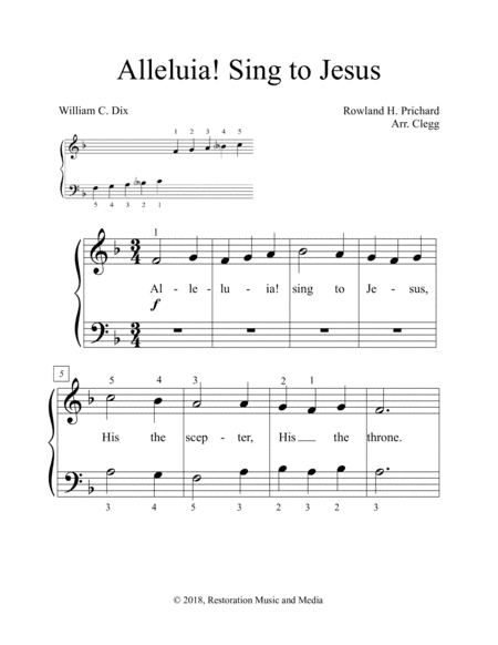 Alleluia! Sing to Jesus (arr. Colleen D. Clegg)
