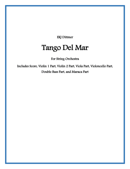 Tango Del Mar