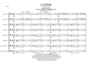 Goldfinger (arr. Andy Derrick)