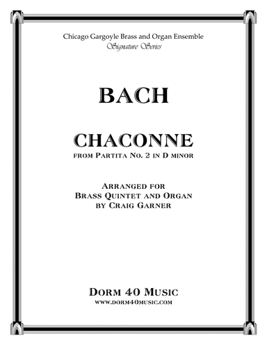 Chaconne (for Brass Quintet and Organ) (arr. Craig Garner)