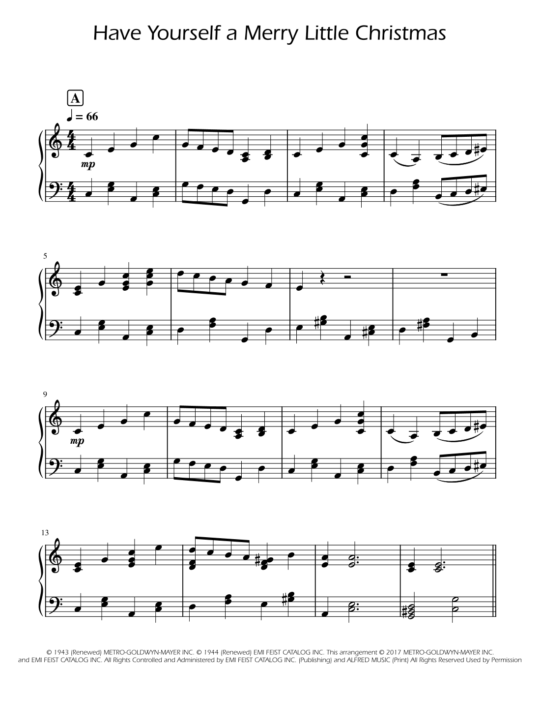 Have Yourself A Merry Little Christmas (arr. Ygor Nunes)