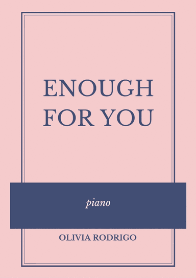 Enough For You (arr. Guilherme Sudre)