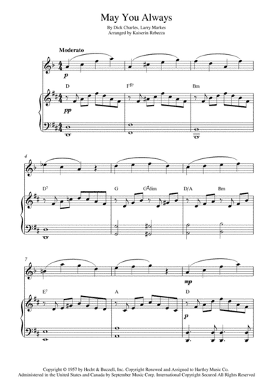 May You Always (arr. Kaiserin Rebecca)