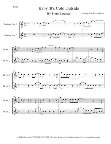 Baby, It's Cold Outside (arr. Kevin Busse)