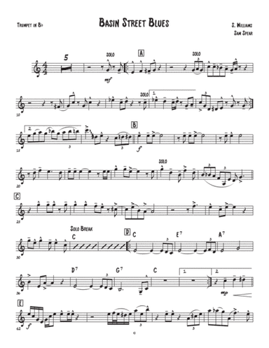 Basin Street Blues (arr. Samantha Spear)