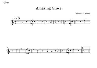 Amazing Grace (arr. Veridiana Oliveira)