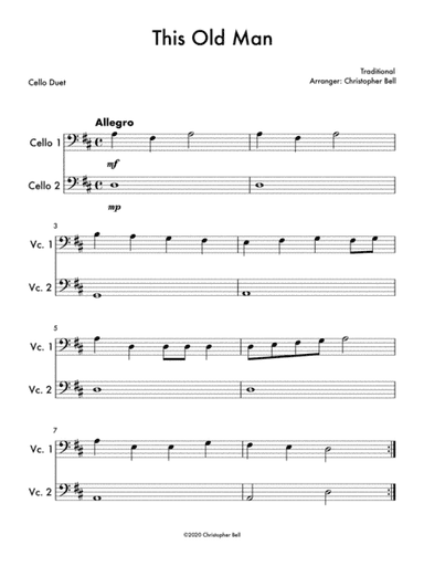 This Old Man (arr. Christopher Bell)